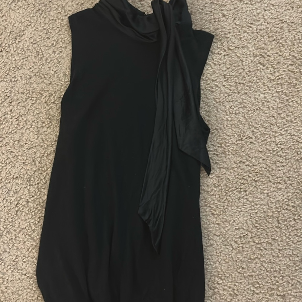 Silky Scarf Tank Top